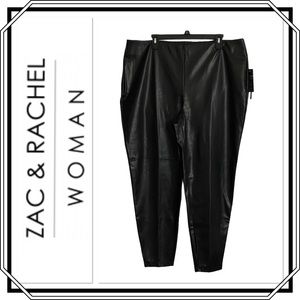 Zac & Rachel Woman Faux Leather Leggings